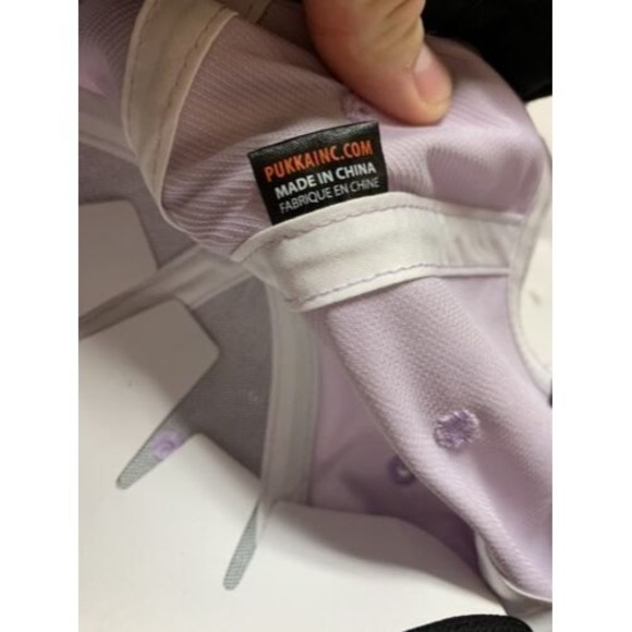 NWT HJGT Junior Golf, Light Purple Adjustable Hat Cap Pukka SPF50 Golf Hat - Picture 5 of 5